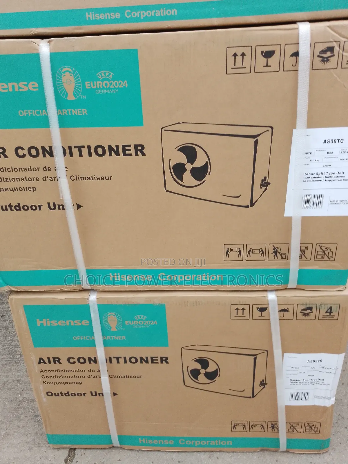 Brand New Hisense Acs 1hp 100%Copper Condenser