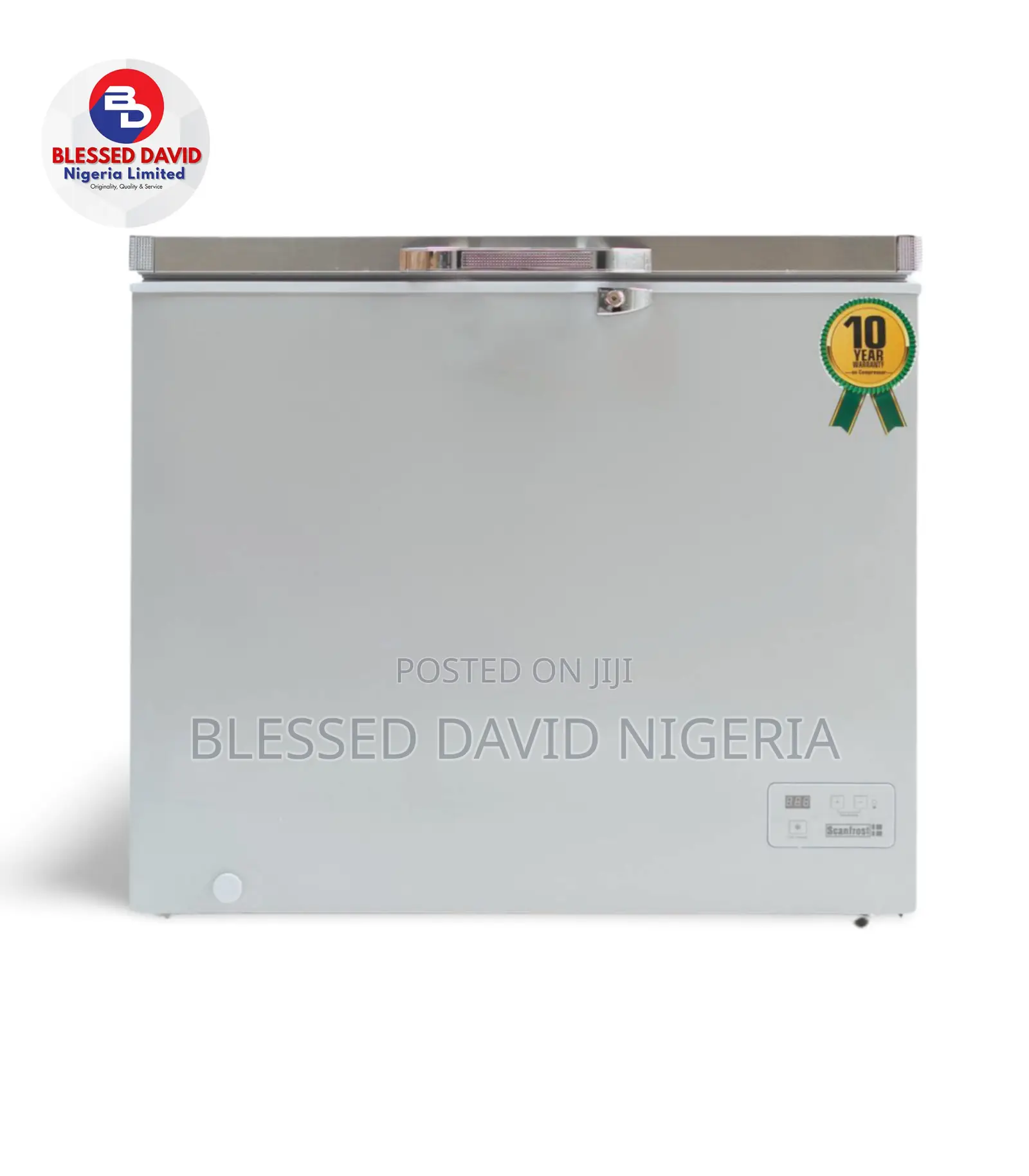 Scanfrost 300l Intelli Inverter Chest Freezer - Sfl300inv