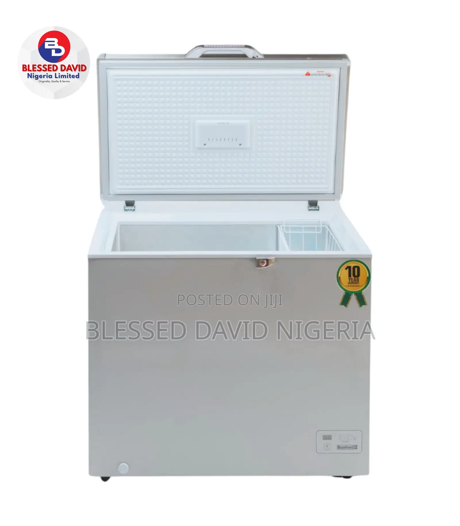 Scanfrost 300l Intelli Inverter Chest Freezer - Sfl300inv