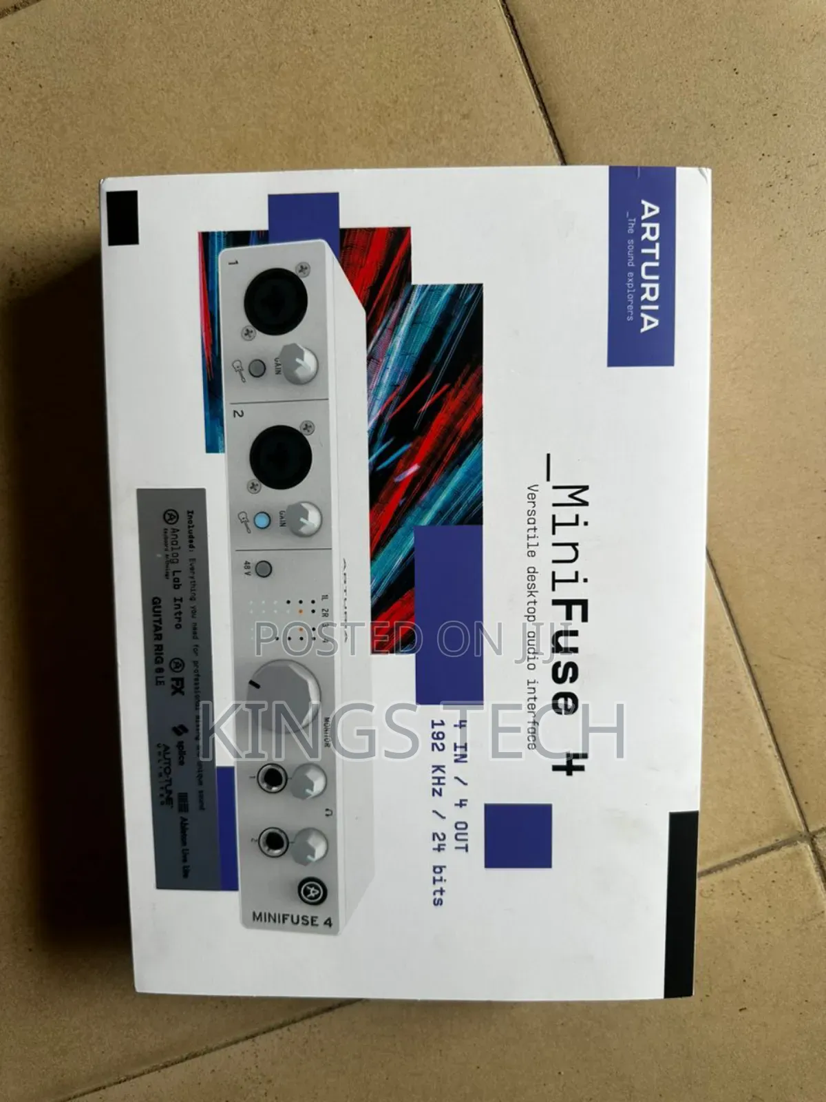 Arturia Minifuse4 Audio Interface