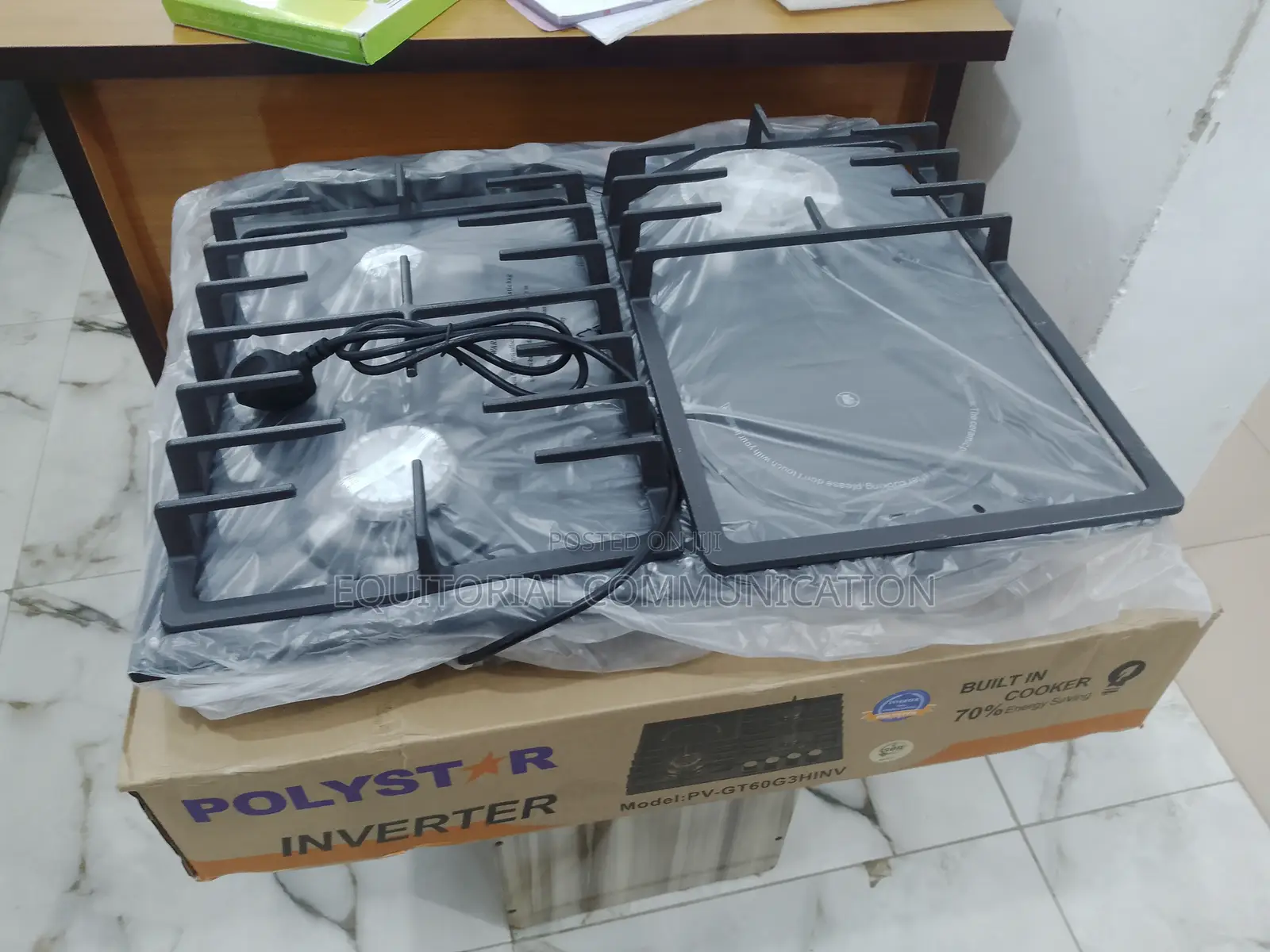 New Standard Pv-Gt60g3hinv 3+1 Electric Gas Cooker