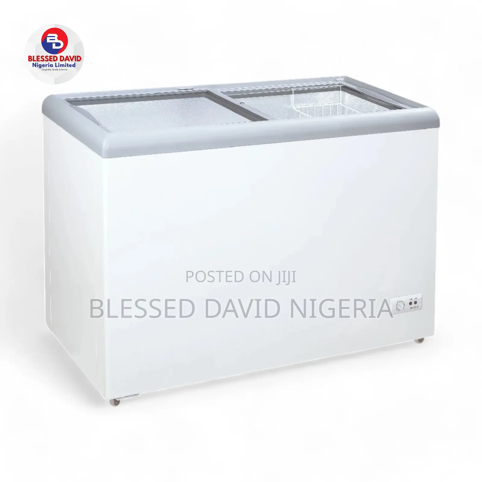 Scanfrost 350L Display Chest Freezer - SFCH350XG