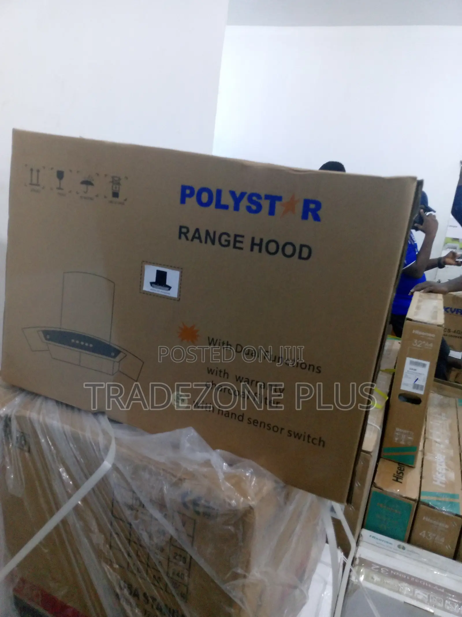 Unique Polystar 90cm Digital Display Cooker Range Hood