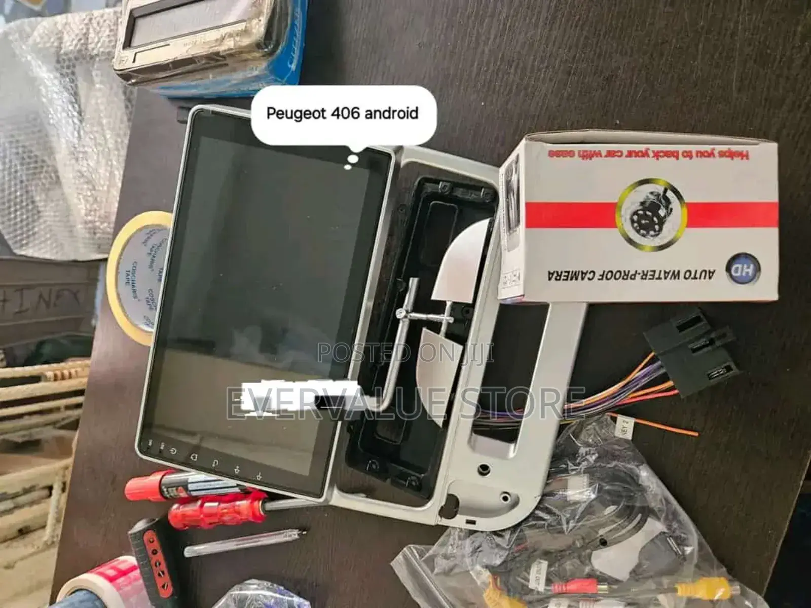 Peugeot 406 Android Player + Reverse Camera and Canbus
