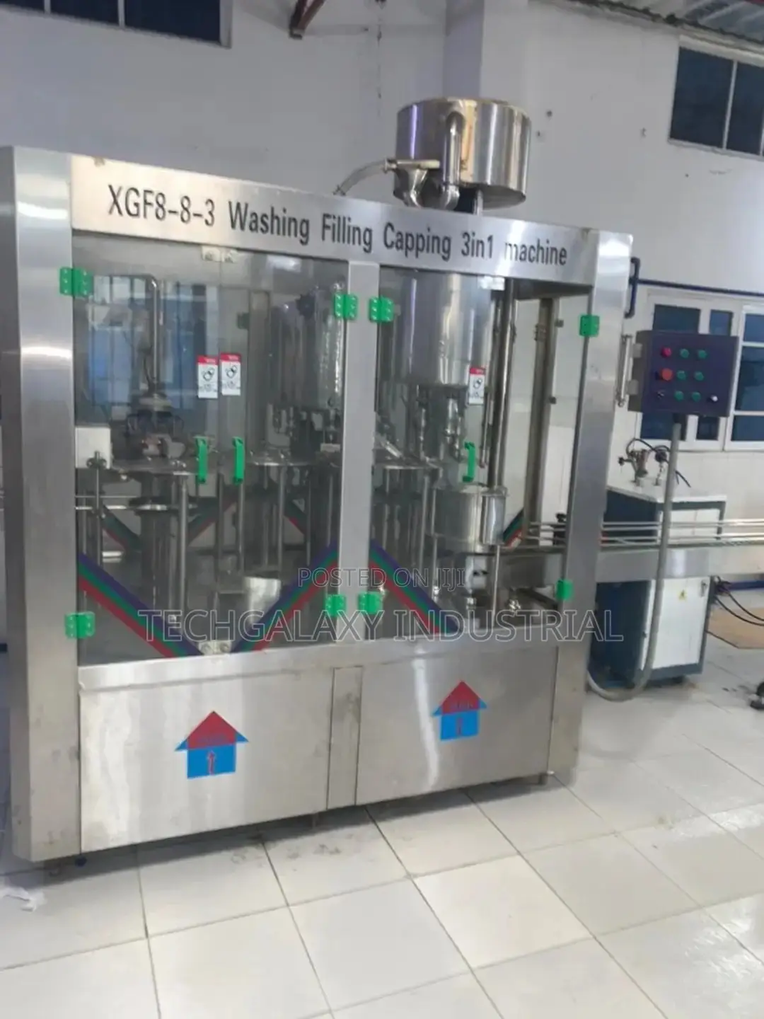 8-8-3 Auto Bottle Water Washing, Filling and Capping Machine