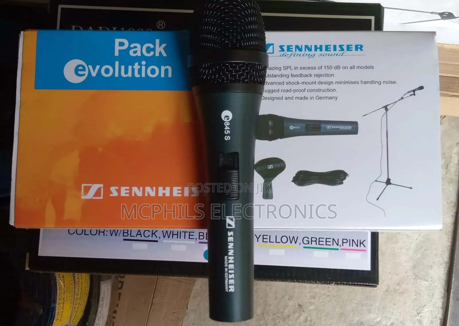 Sennheiser Cardioid Cord Microphone