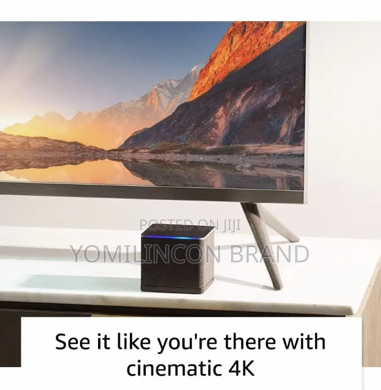 Amazon Fire TV Cube, Hands-free Streaming Device With Alexa