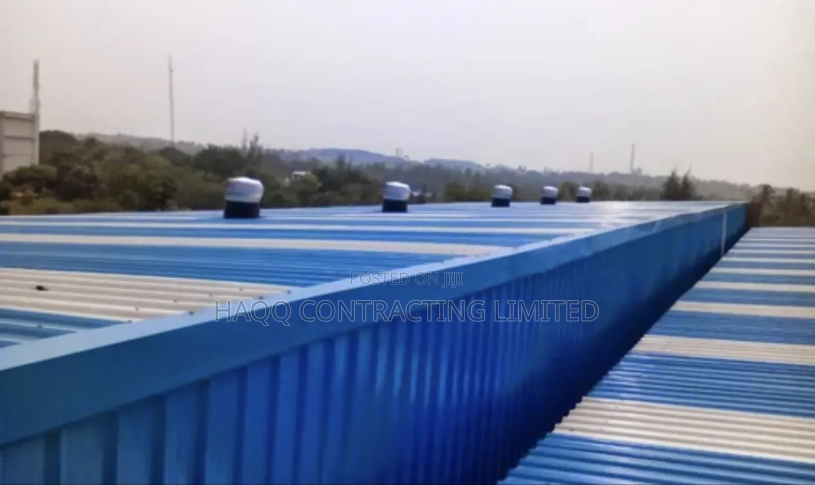 Warehouse Steel Roofing