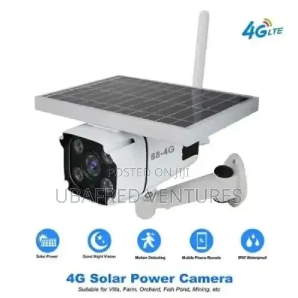 Wifi Hd 1080p 4g Sim Card Solar Powered Ip Camera Waterproof