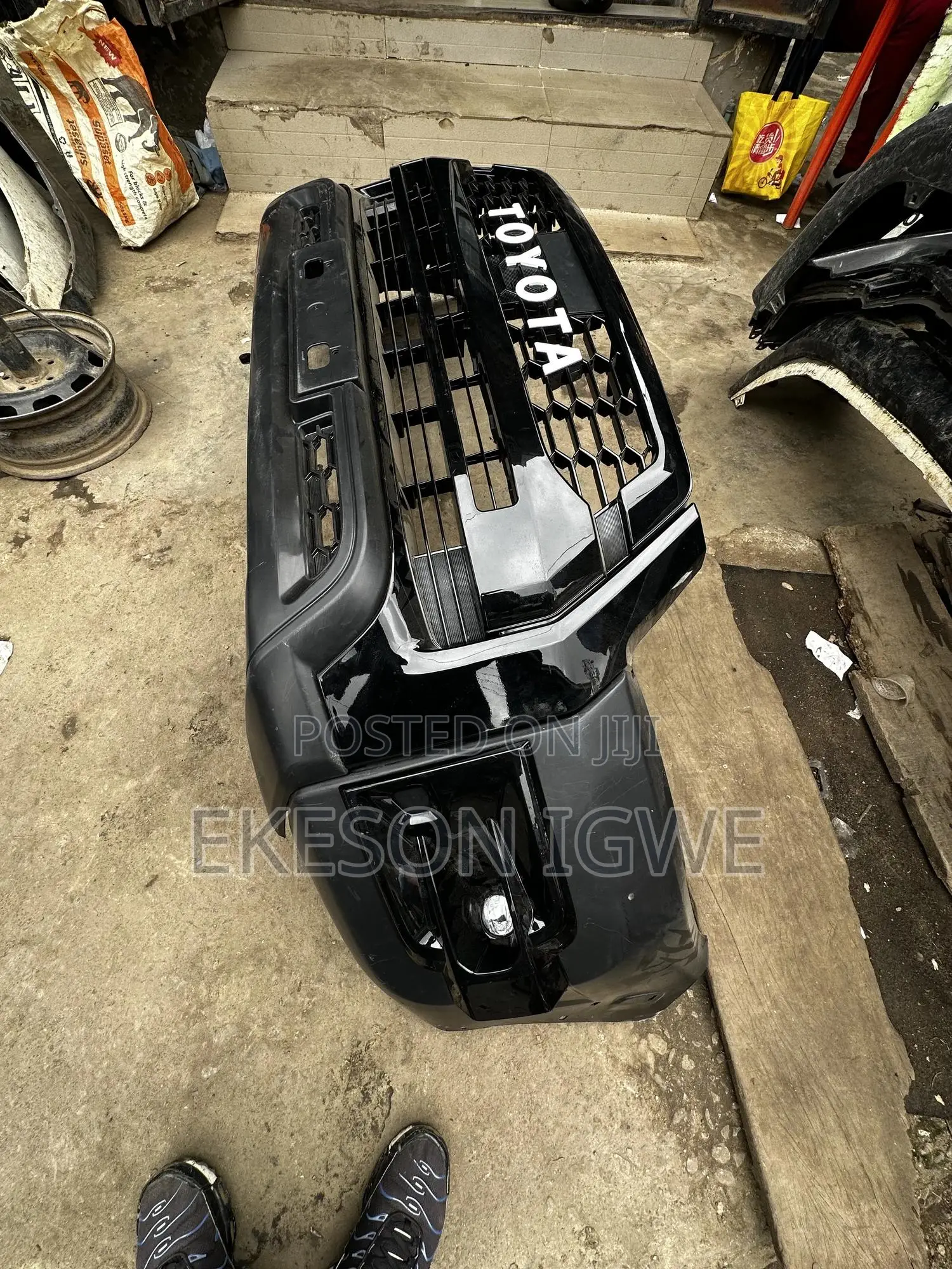 Complete Front Bumper Toyota Hilux 2020-2023