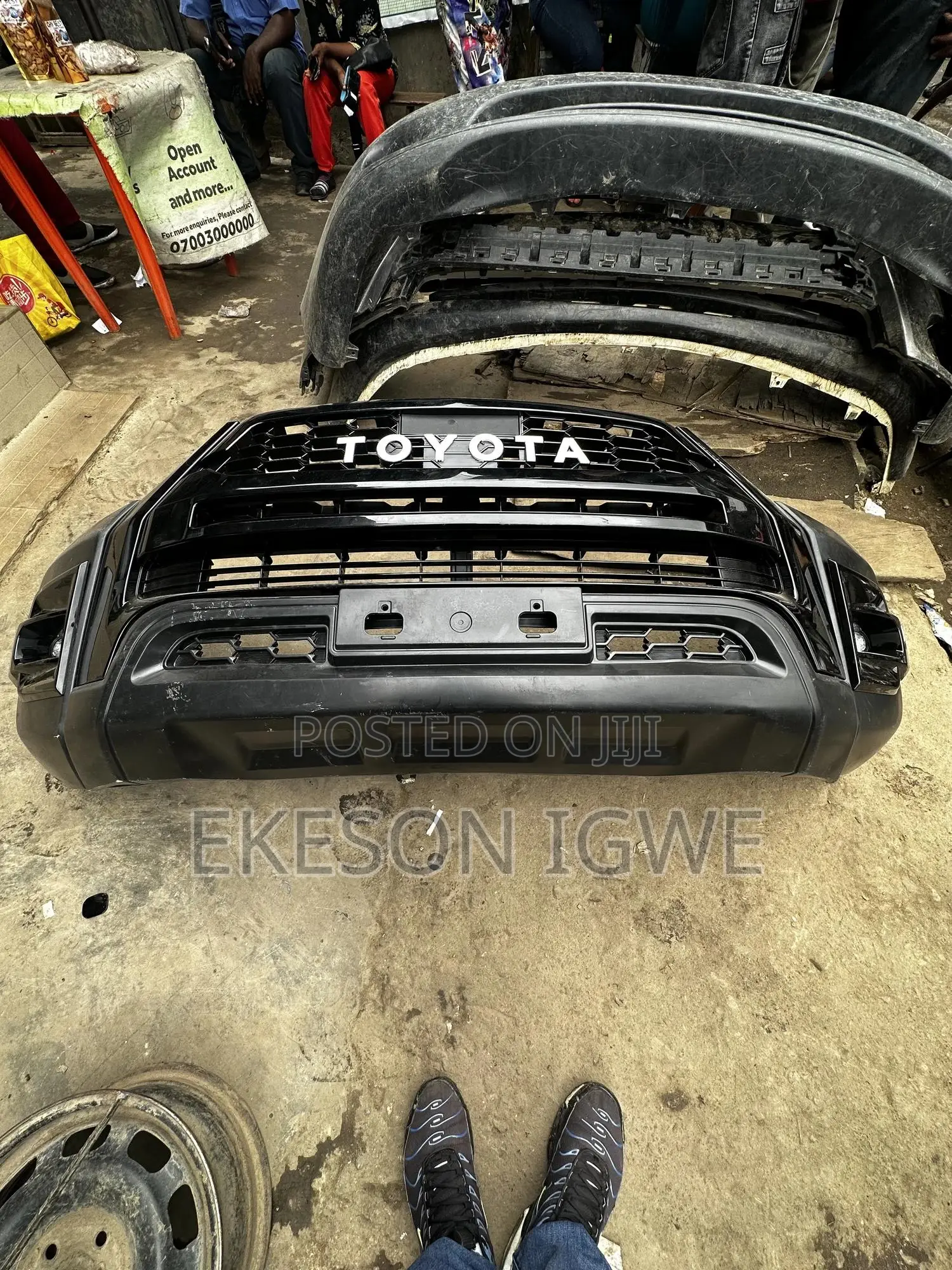 Complete Front Bumper Toyota Hilux 2020-2023