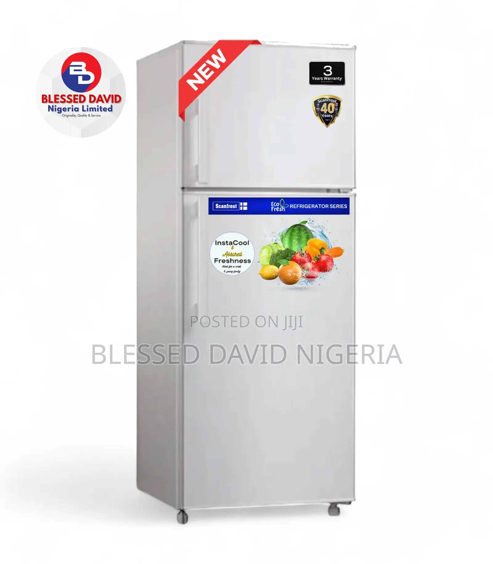 Scanfrost 250L Direct Cool Refrigerator - SFR250DM