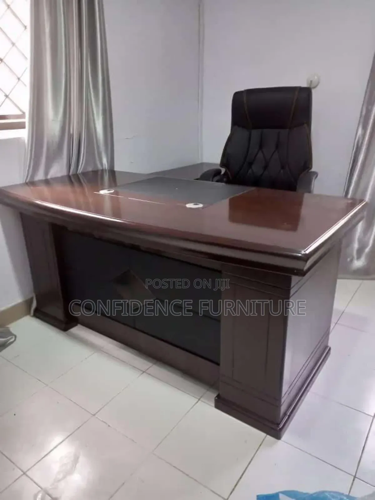 Quality Wooden Executive Table and Chair