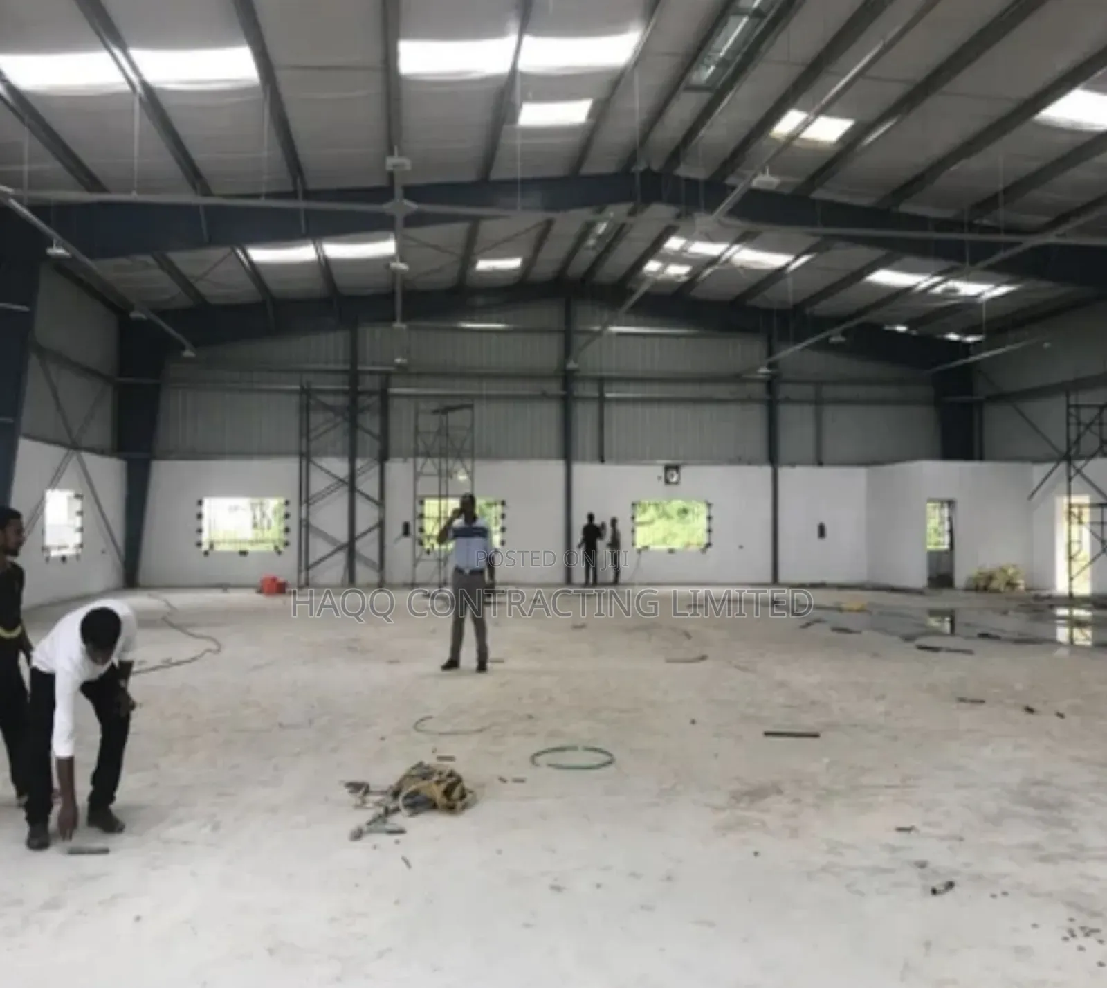 Warehouse Steel Fabrication and Construction