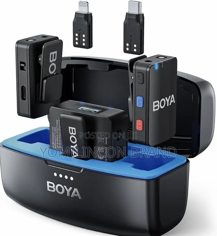BOYAMIC All-in-One Wireless Microphone Onboard Recording