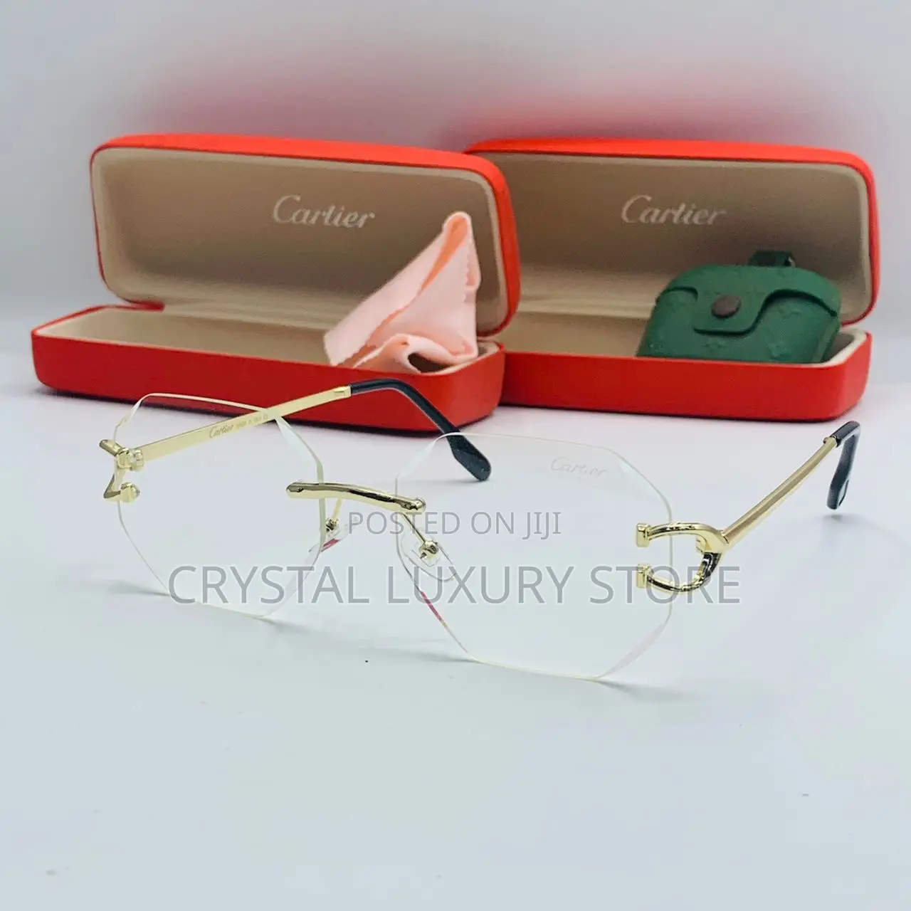 Cartier Quality Luxury Men Glasses