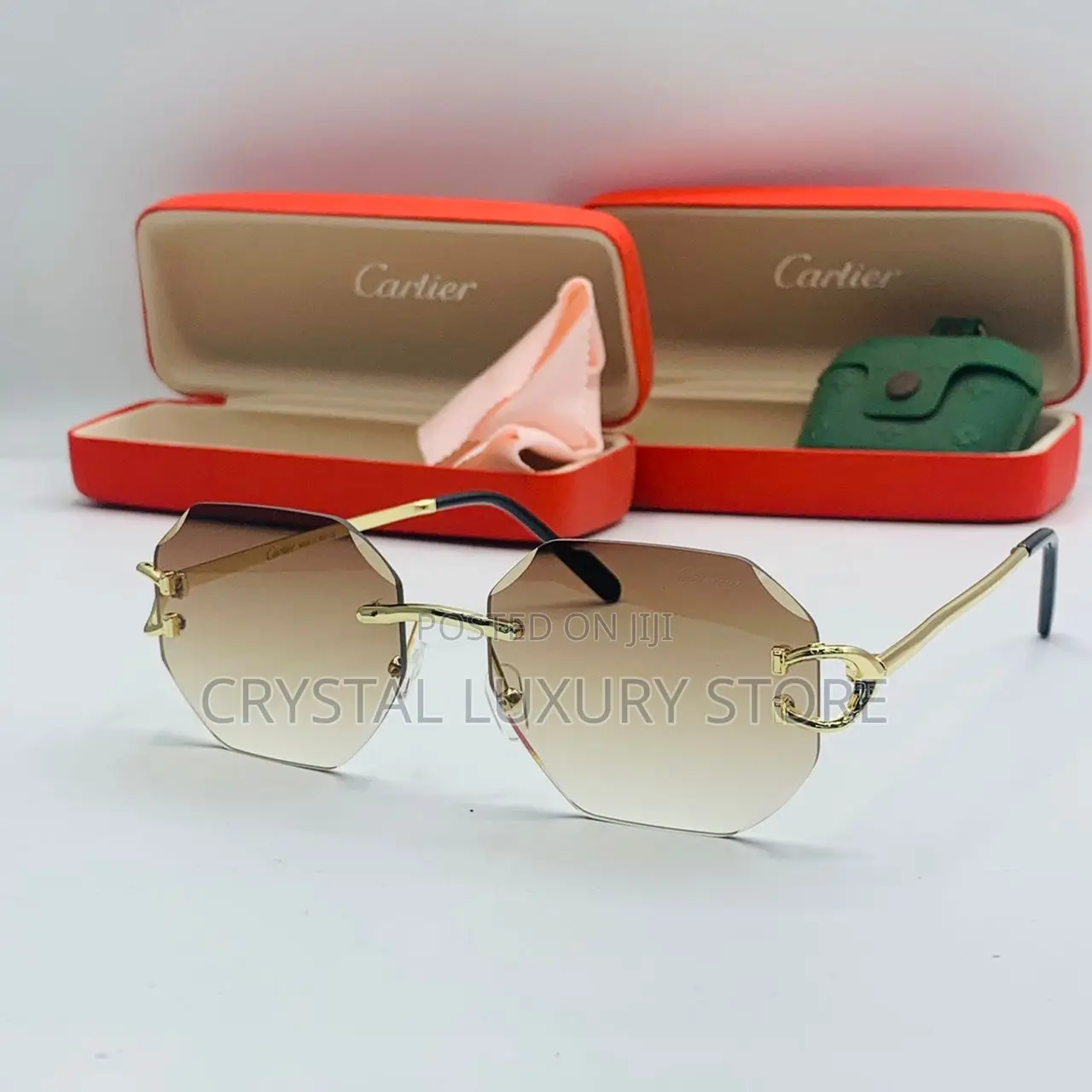 Cartier Quality Luxury Men Glasses
