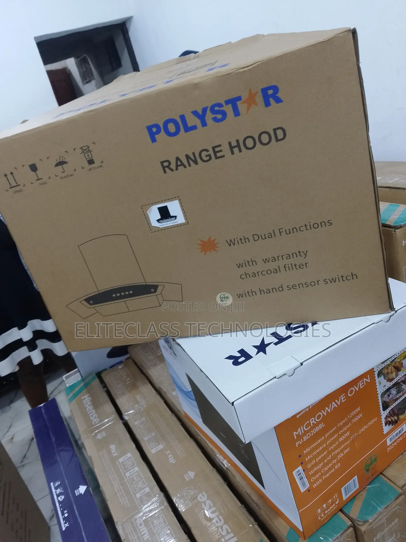 Standard Polystar 600mm Range Hood ''Pv-6009bd''