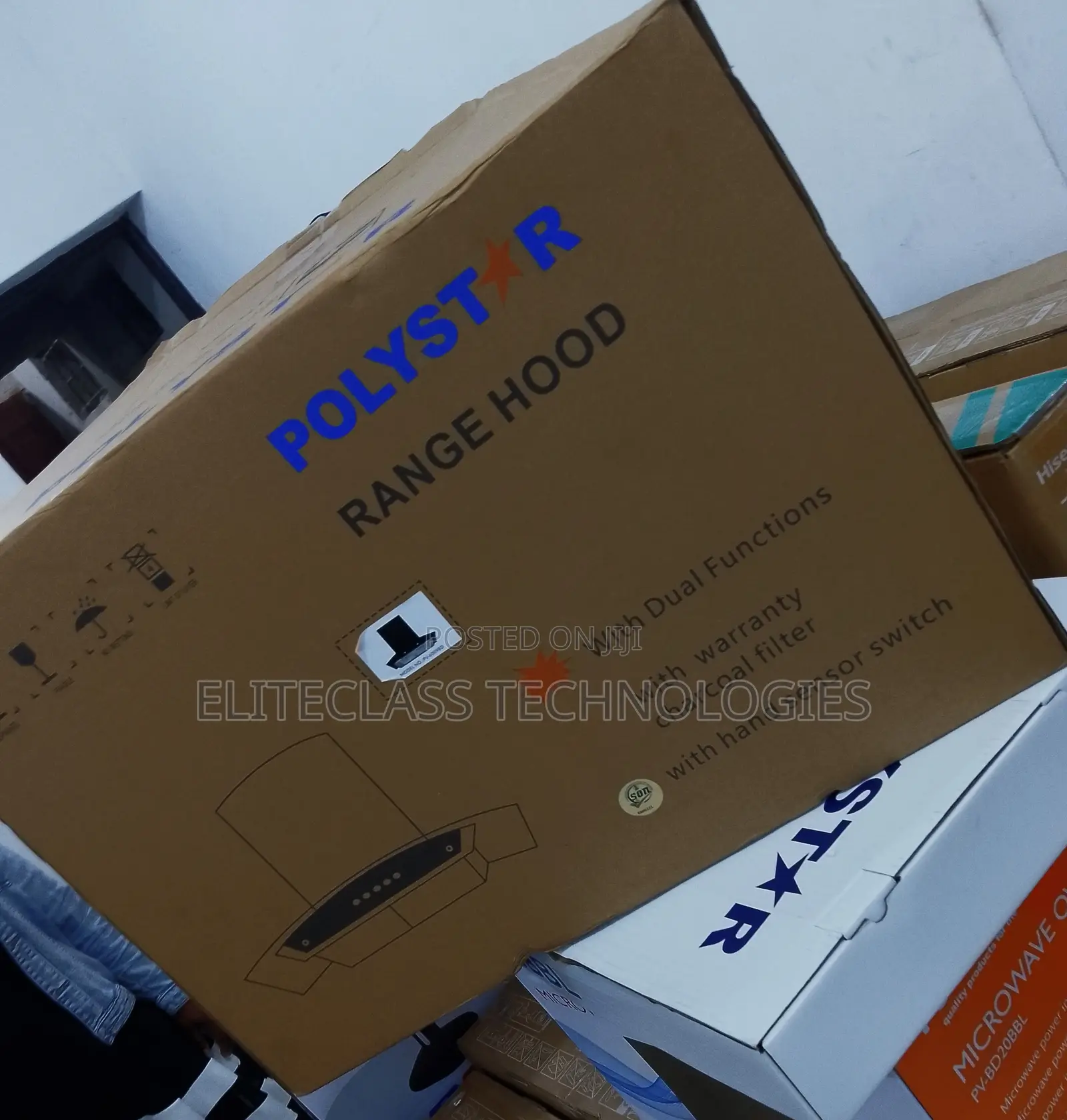 The Premium Polystar 600mm Range Hood ''Pv-6009bd''