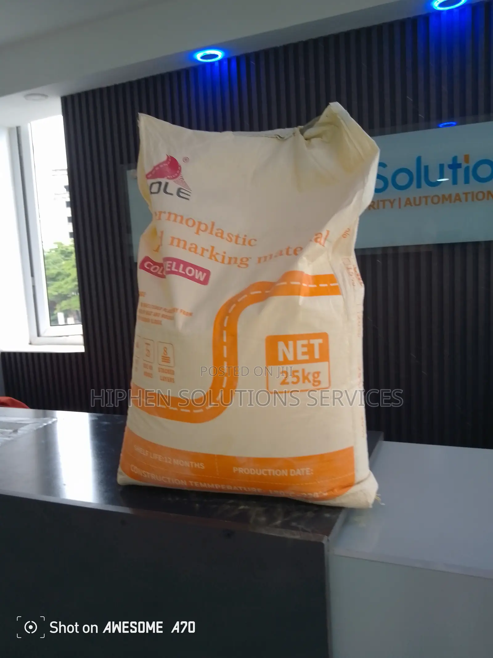 Thermoplastic Powder Coating Road Line Marking Paint 25kg