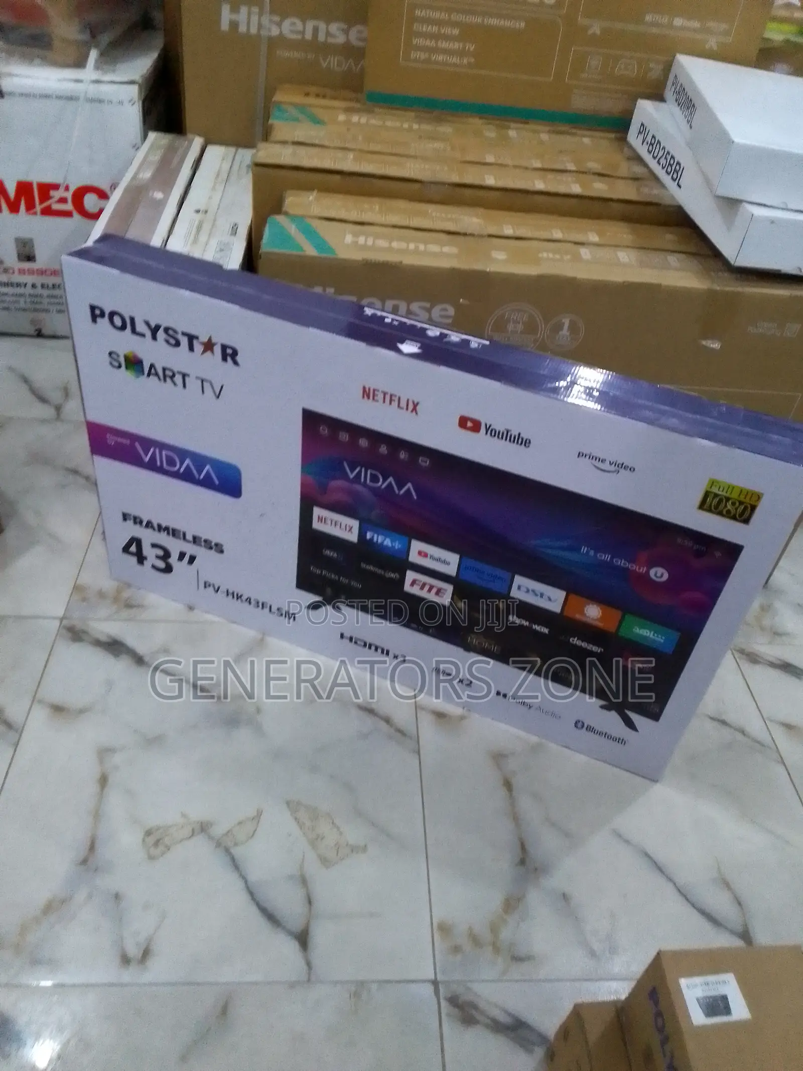 Best Selling 43 Inch Polystar Tv(Smart Tv)
