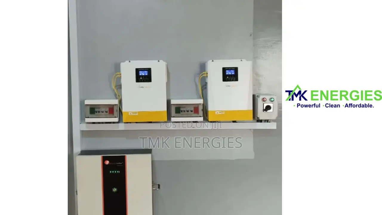 Paralled 10kva Inverter Solution With 7.2kwh Battery