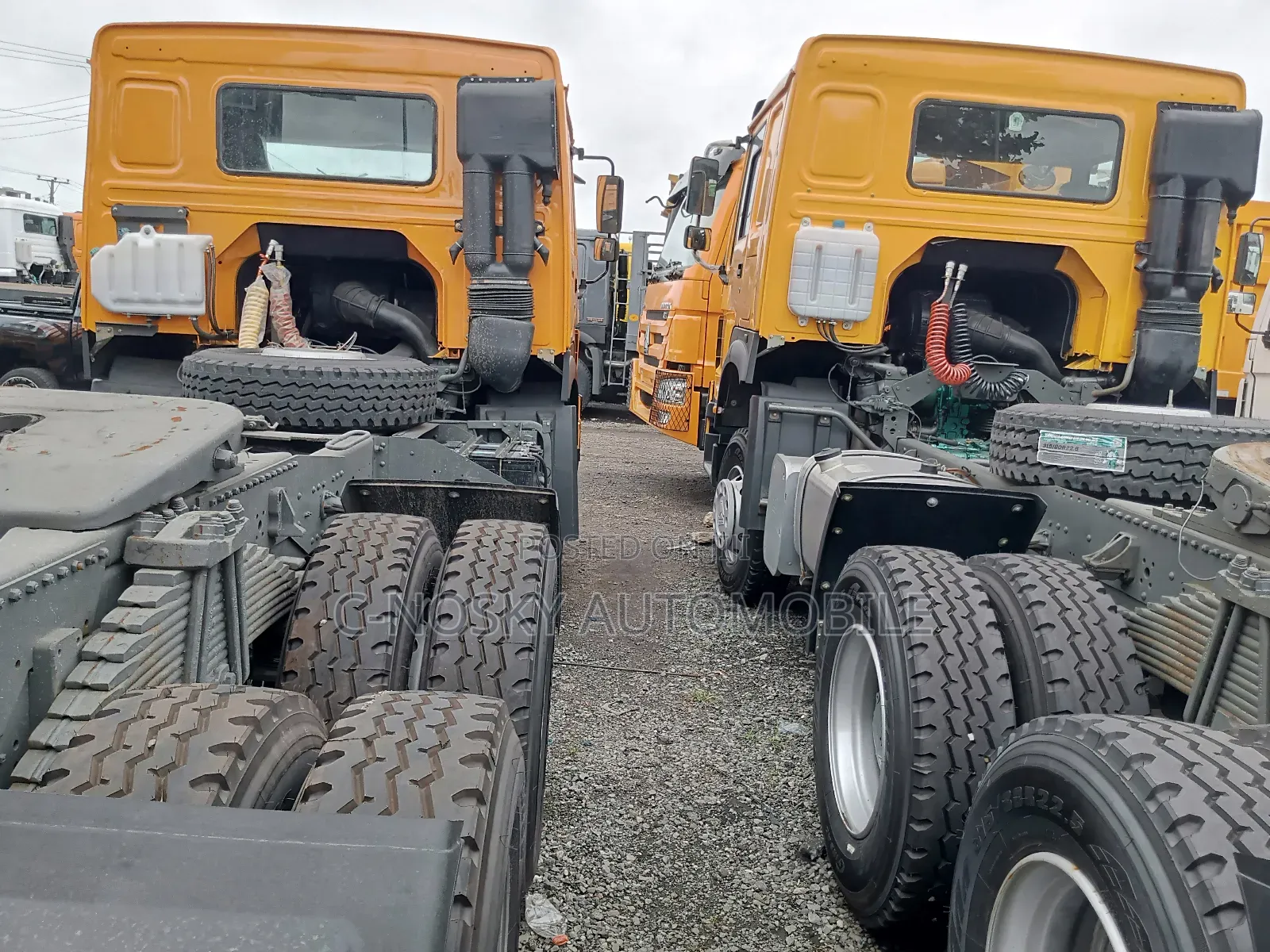 Howo Sino Foreign Used Tractor Head.