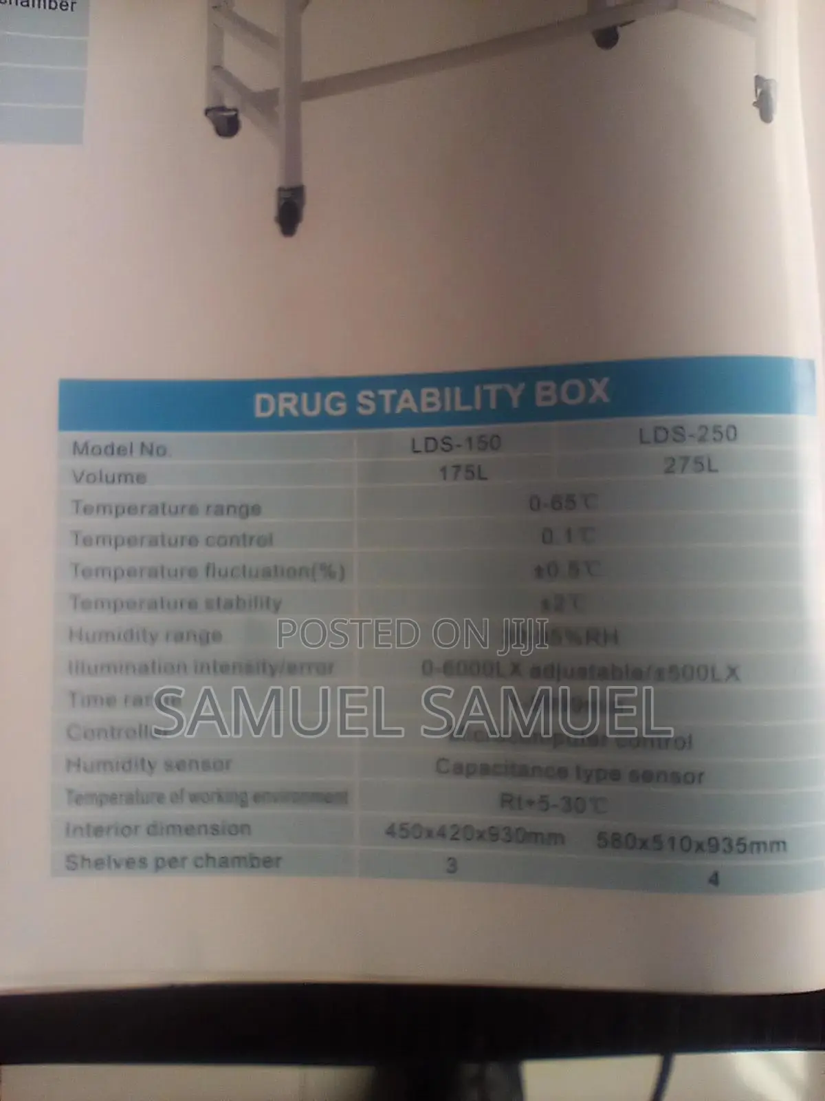 Drug Stability Box (LDS-250)