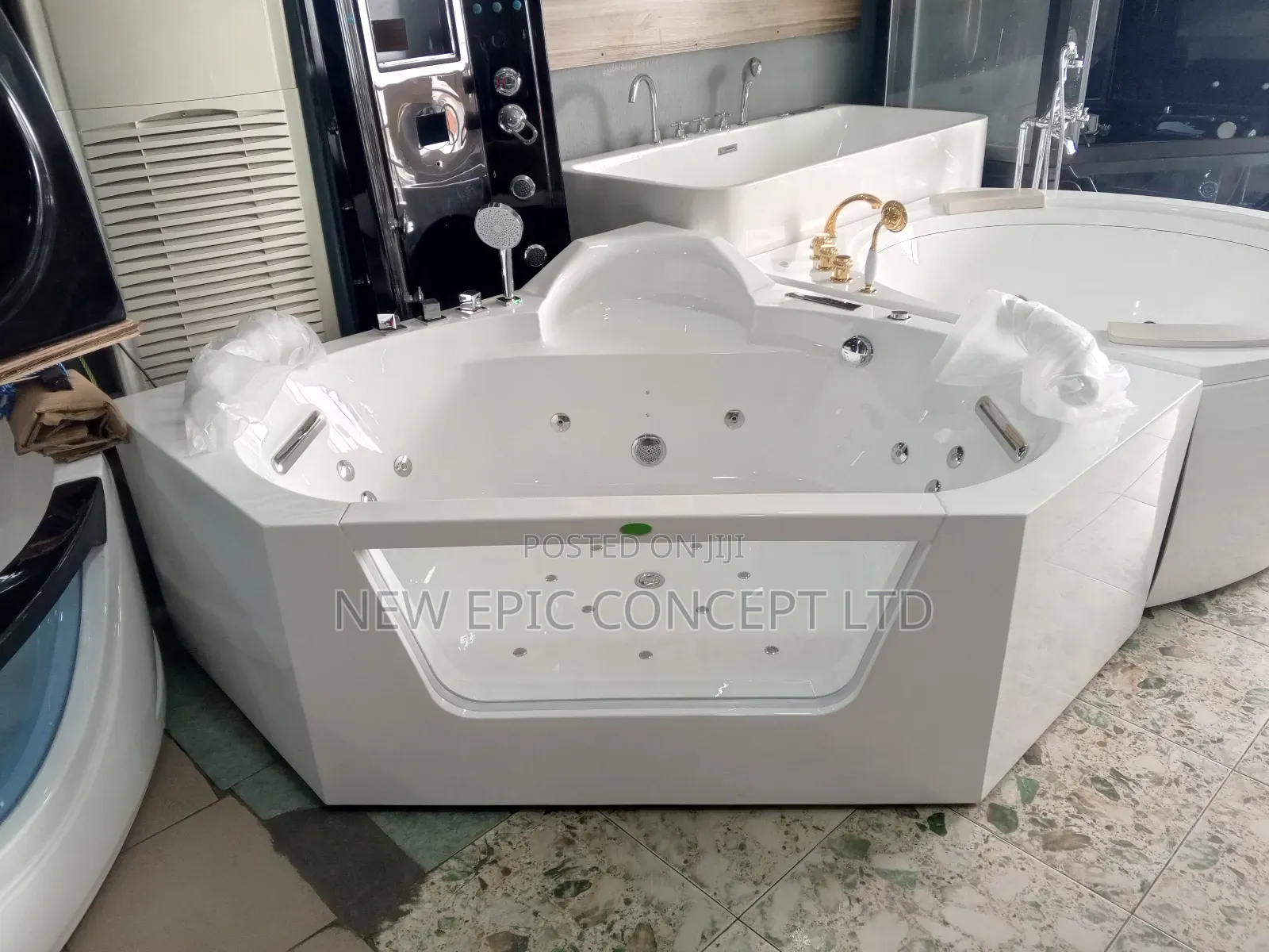 Double Acrylic Glass Jacuzzi