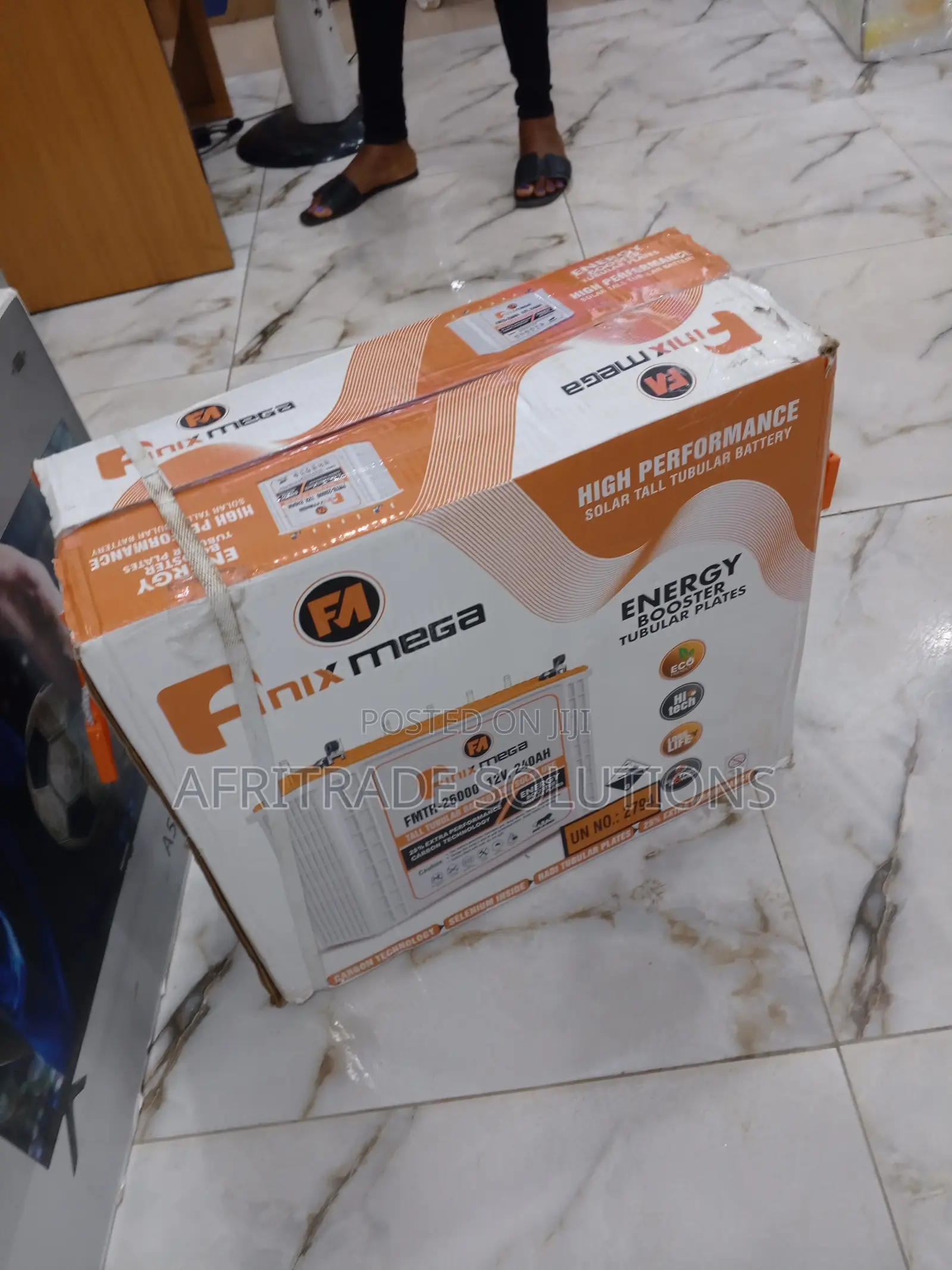 Finixmega 240ah Tubular Battery-High Valued