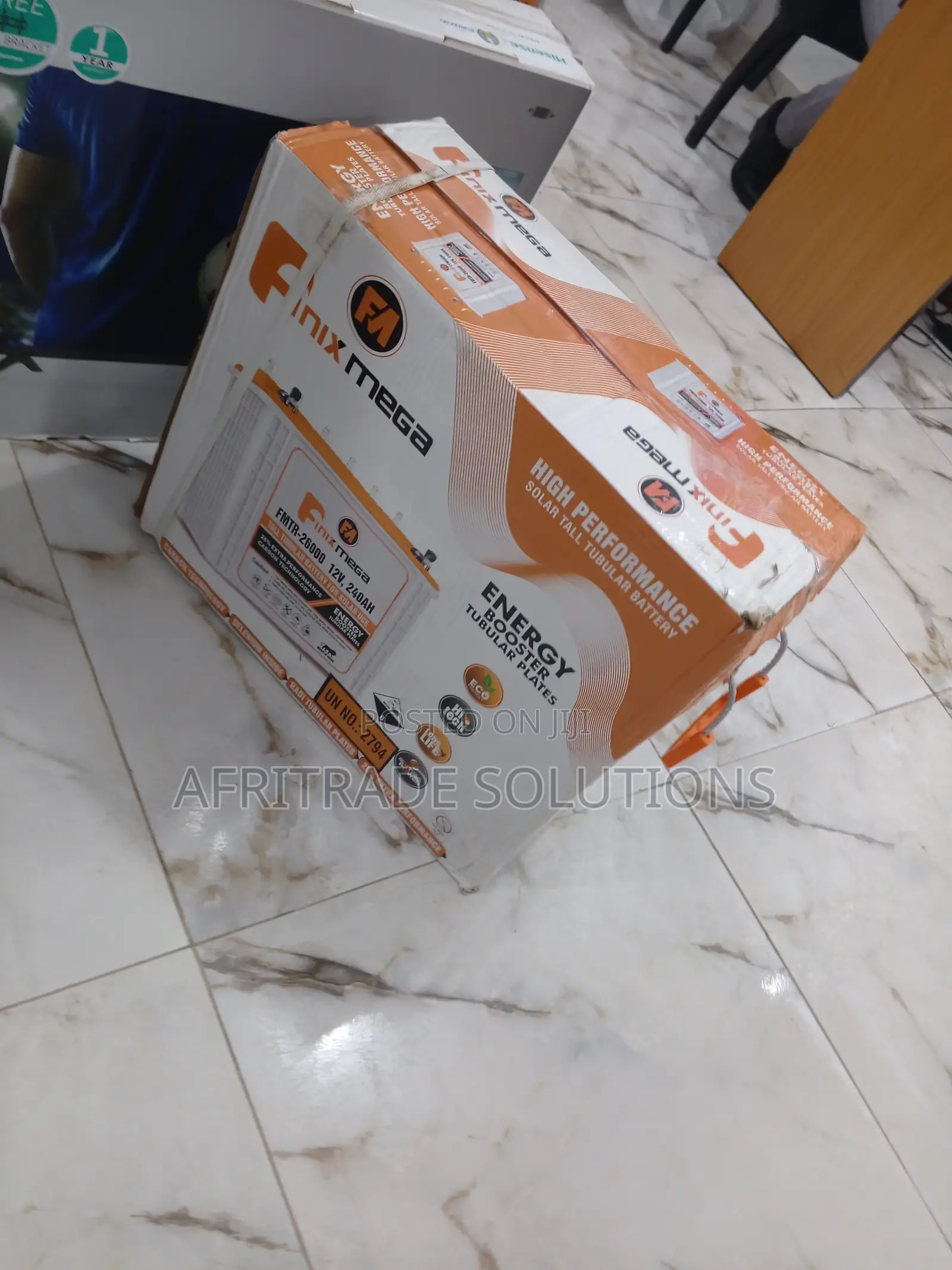 Finixmega 240ah 12volts Tubular Battery