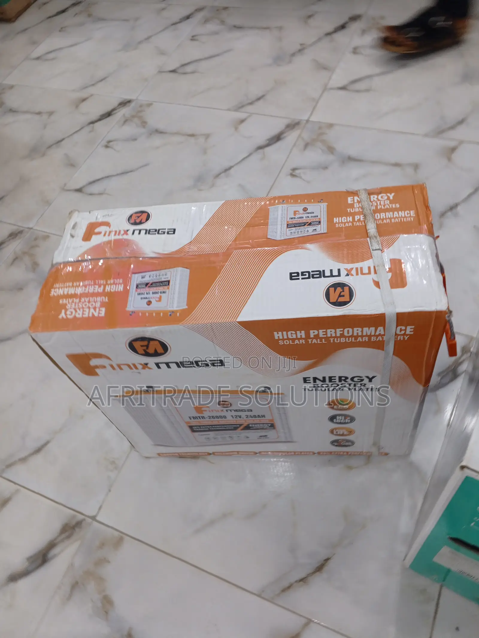 Finixmega 12volts Solar Battery FMTR-26000