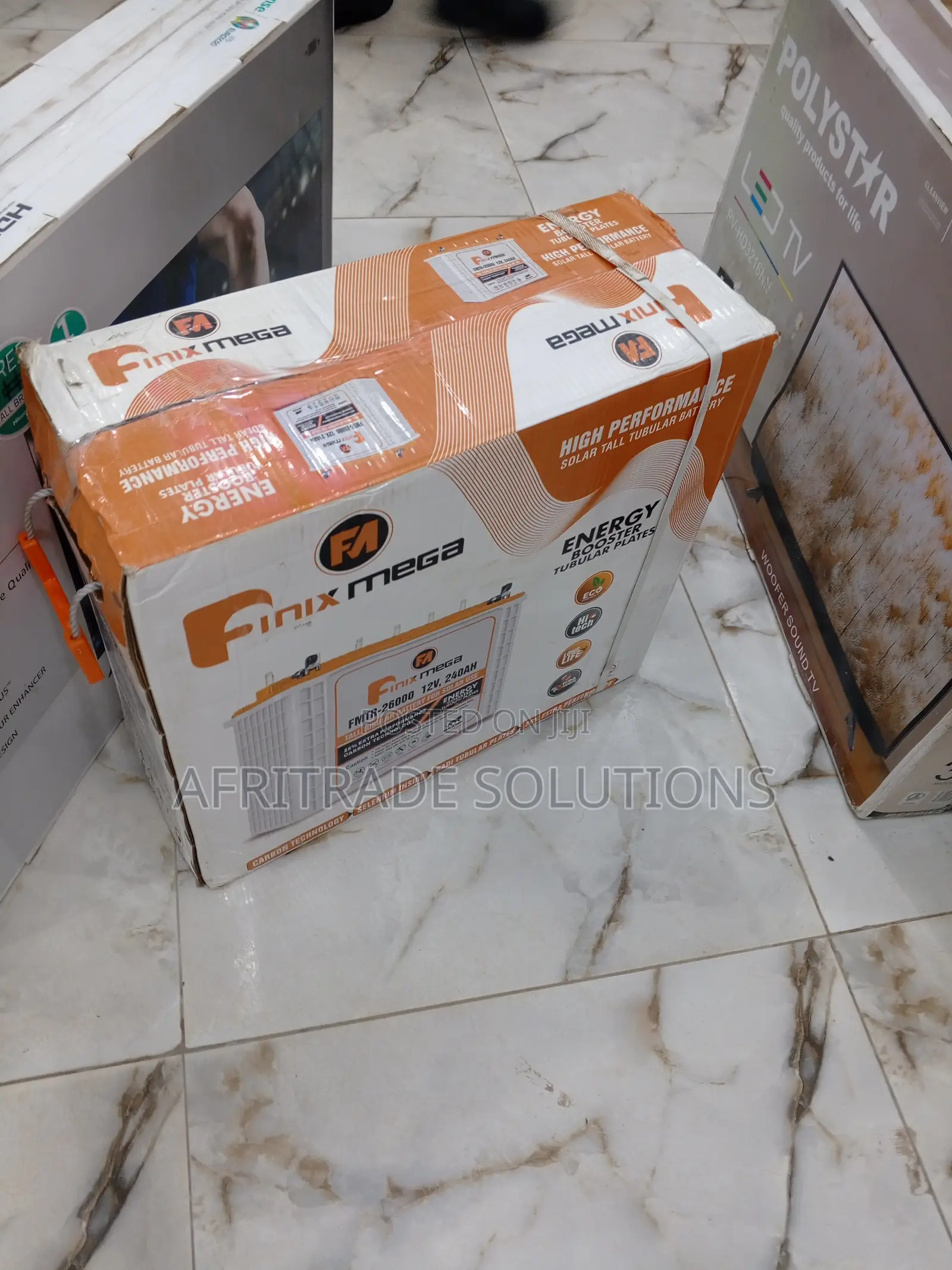 Finixmega 12v Solar Inverter Battery (Fmtr-26000)- Booster