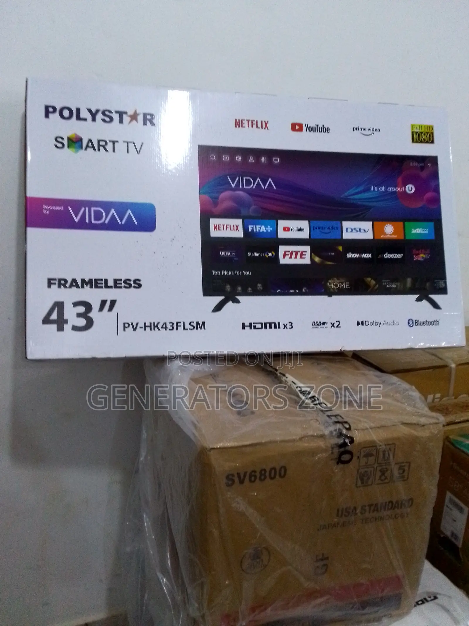 Top Best Polystar Pv-hk43flsm-43 Inch Smart TV