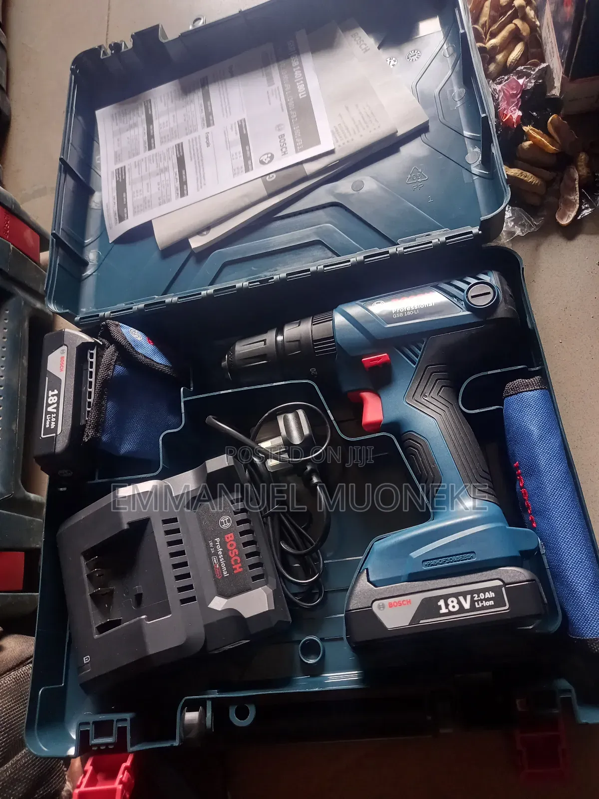 18v Battery Drill Bosch