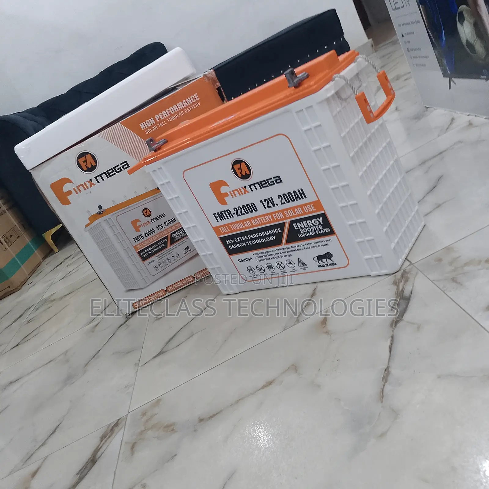 The Efficient Finix Mega Tubular Battery 12v/200ah