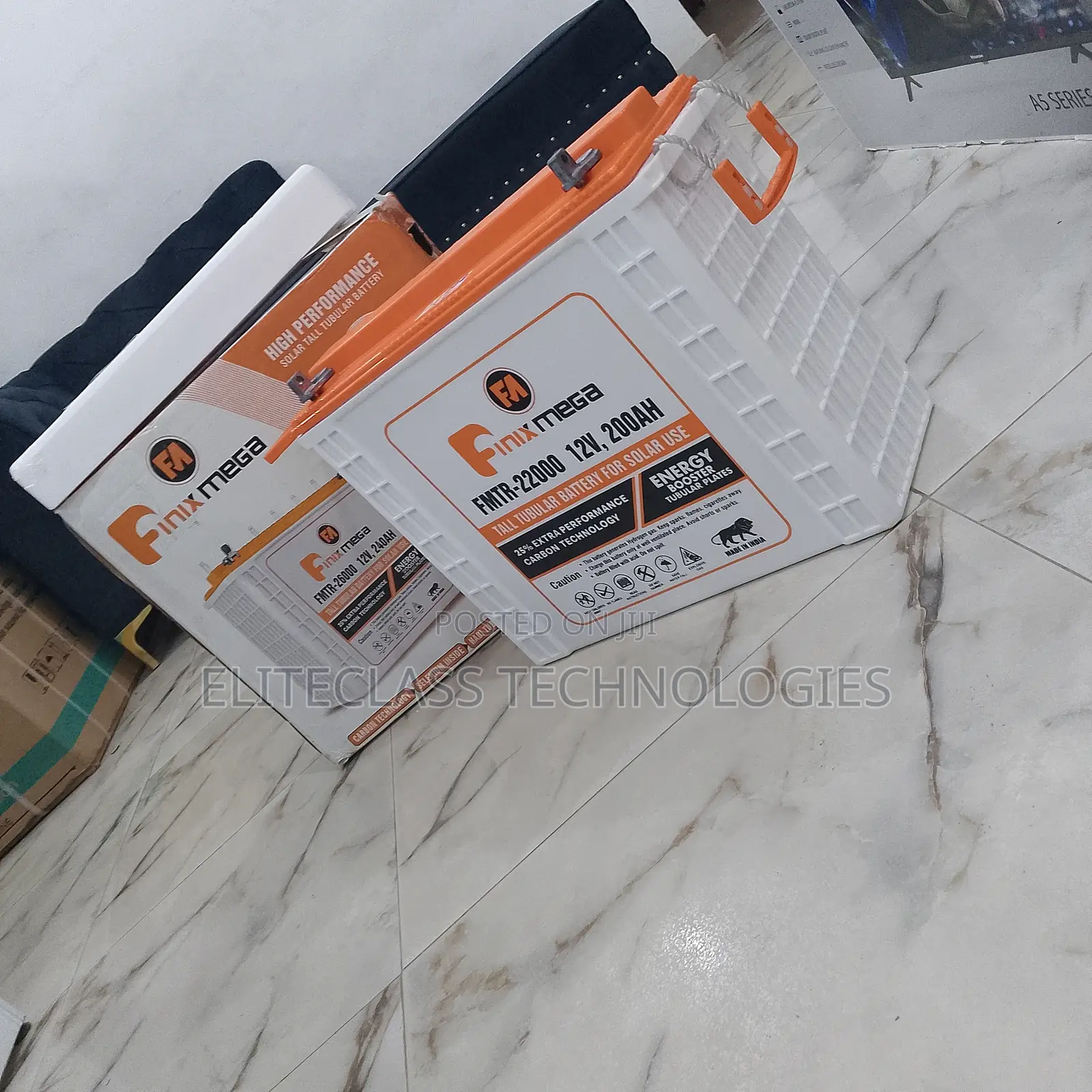 Premium Finix Mega Tubular Battery 12v/200ah