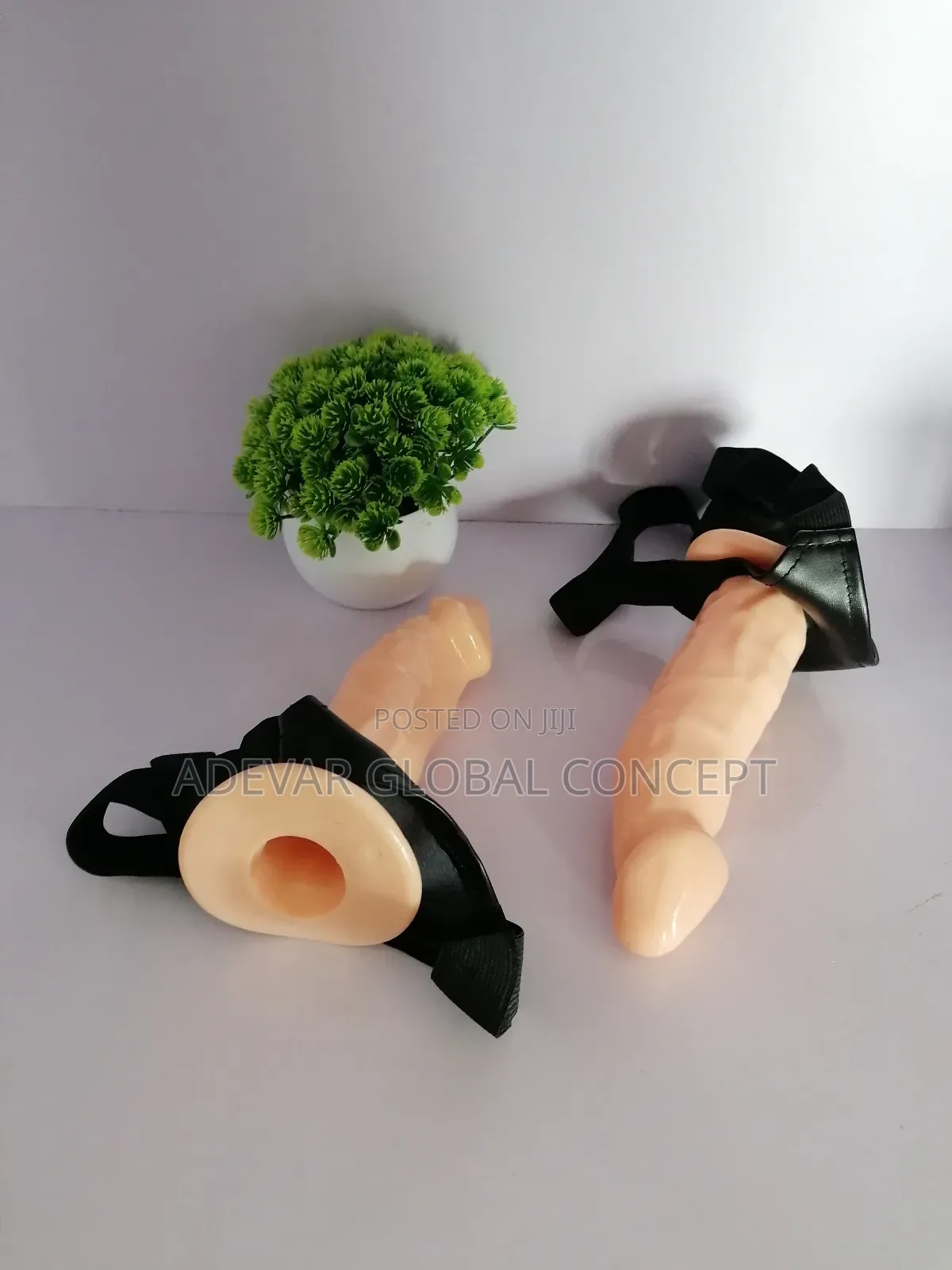 Hollow Strapon Men Penis Sleeve Extender (Non Vibrating)