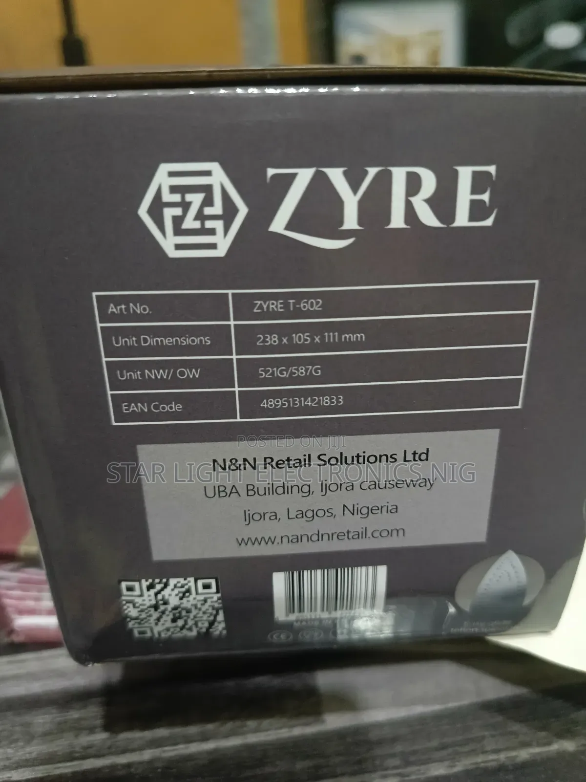 Zyre Dry Iron