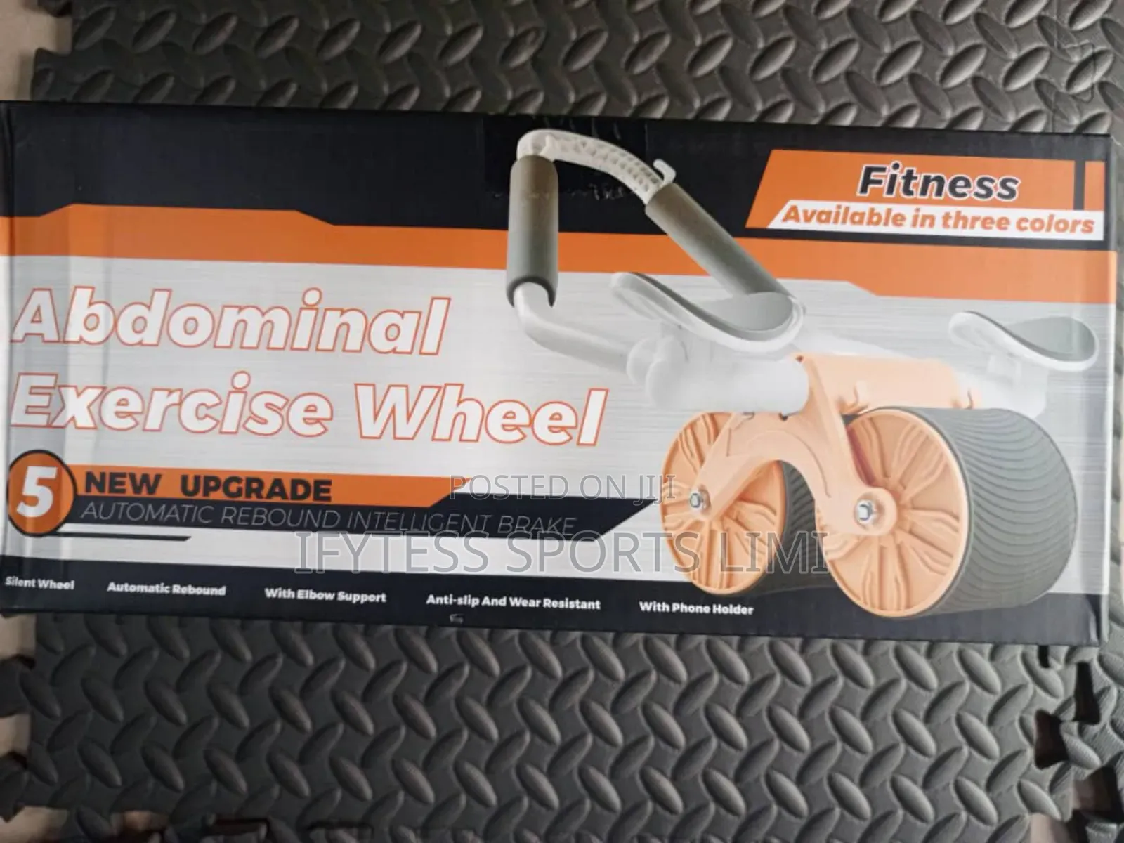 AB Wheel Roller With Phone Holders