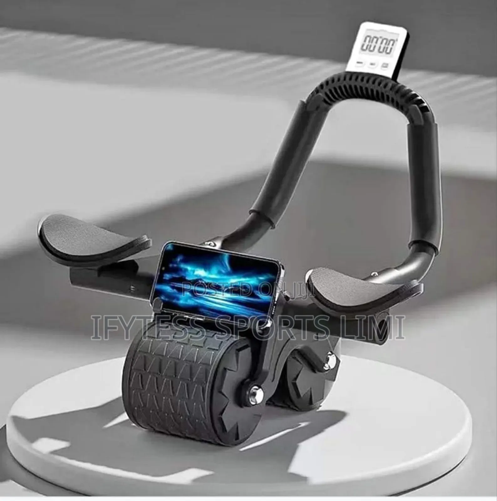 AB Wheel Roller With Phone Holders