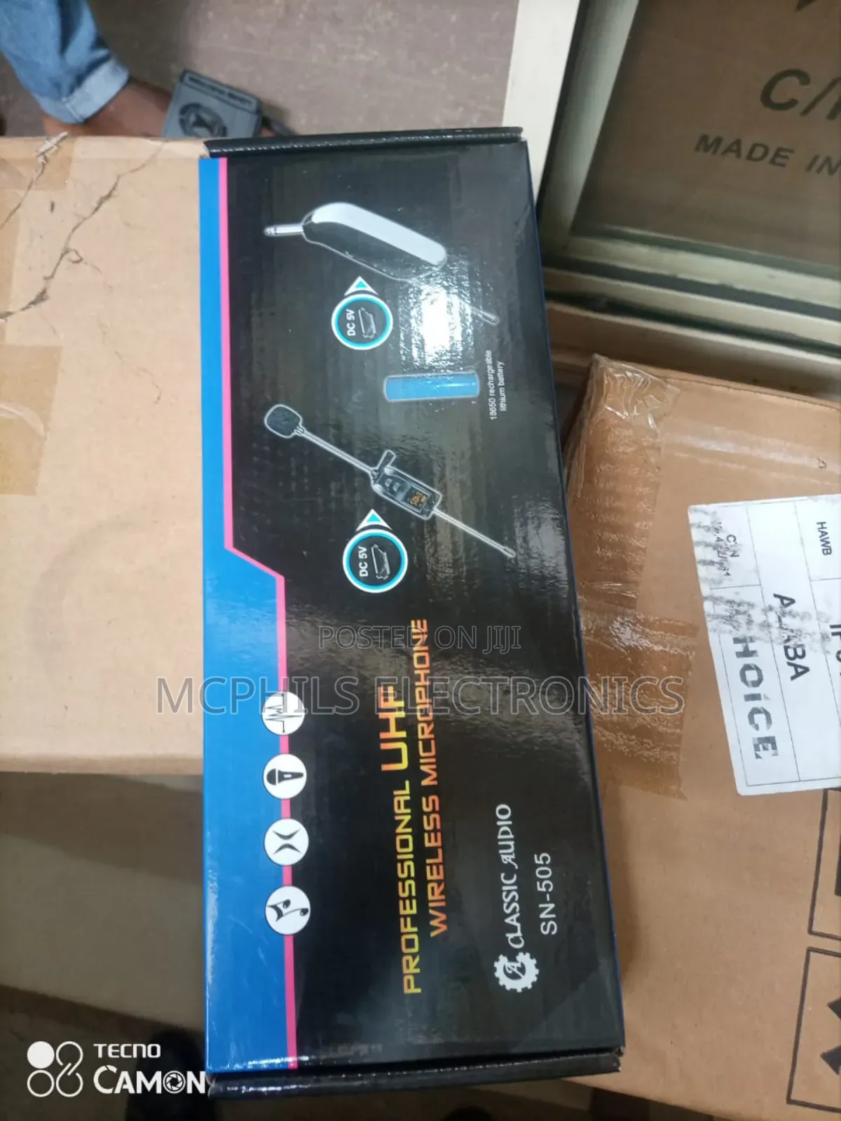 Classic Audio Saxophone and Violin Wireless Microphone