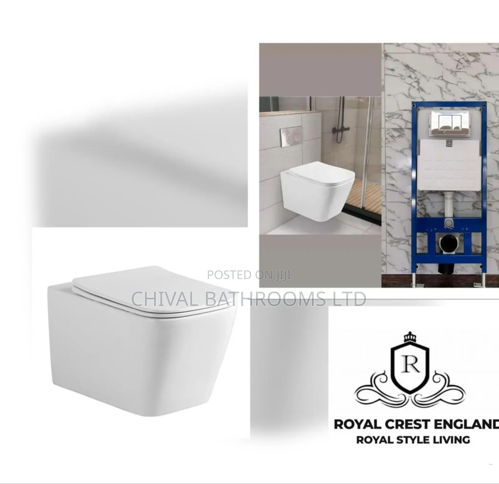 Royalcrest England Wall Hung Wc