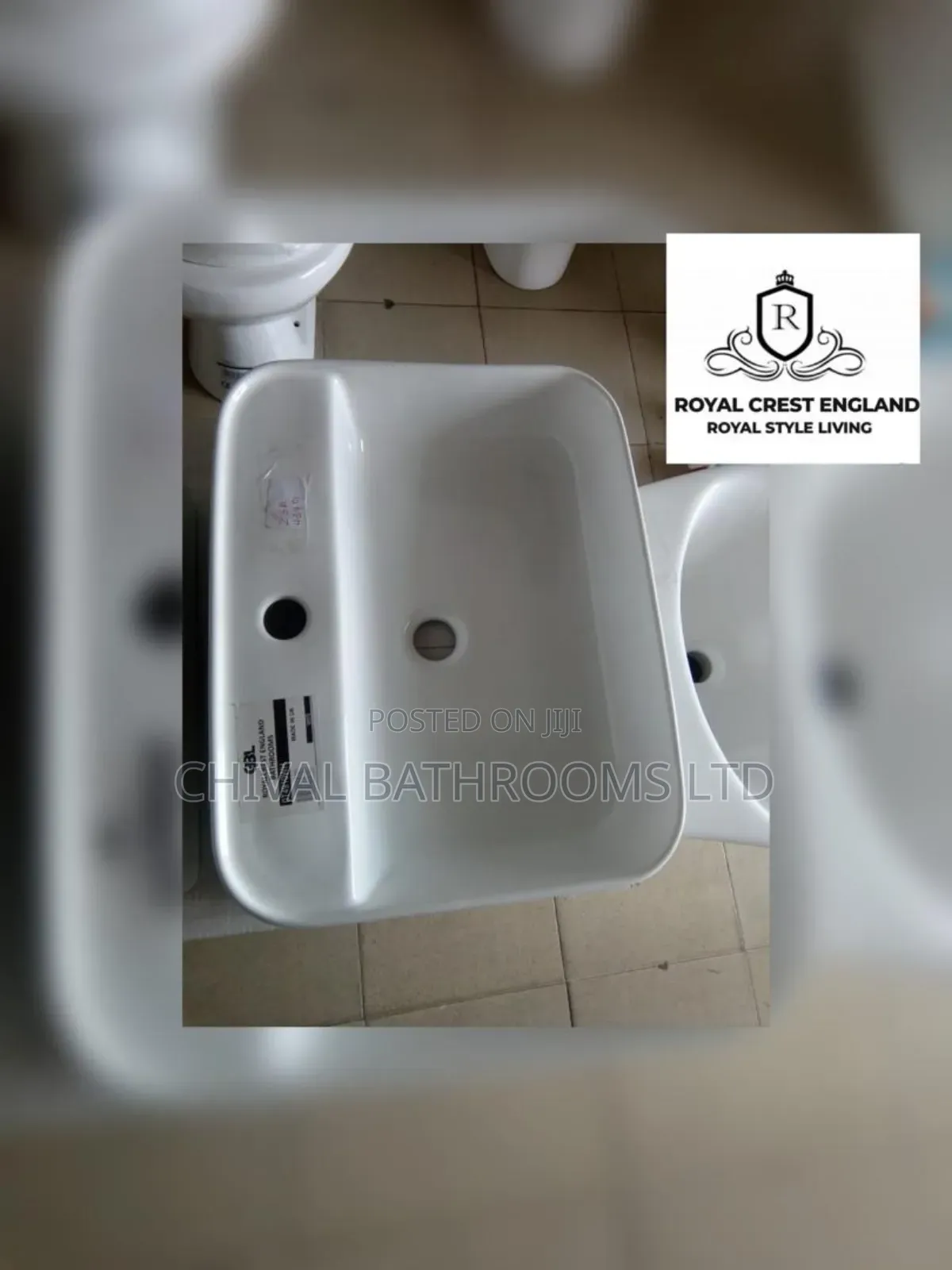 Royalcrest England Table Top Basin