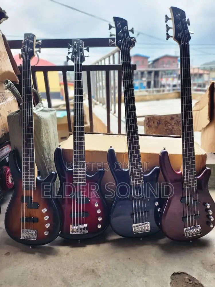 5 Strings Jazz Bass Guitar