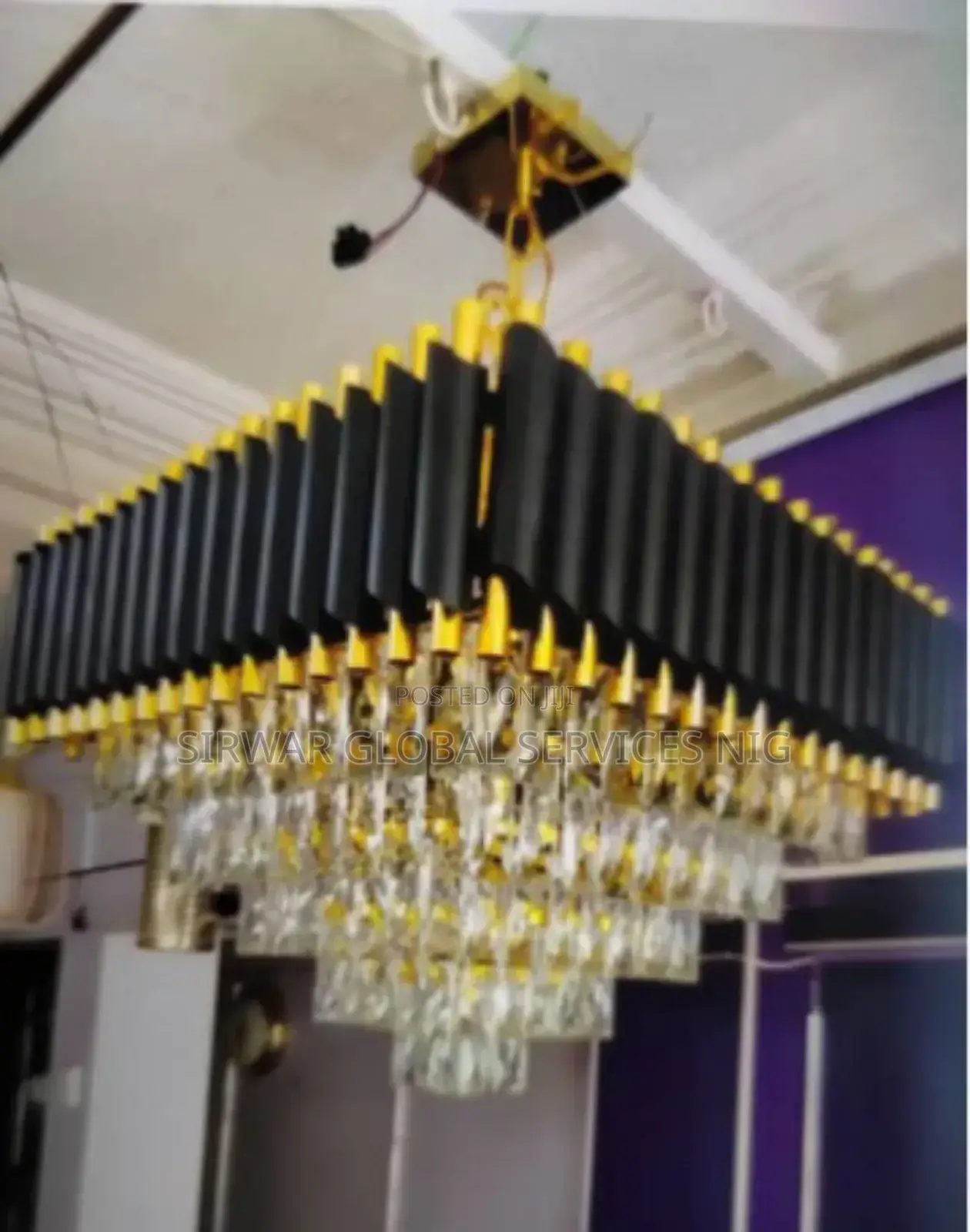 Crystal Chandelier LED+Bulb Fitting