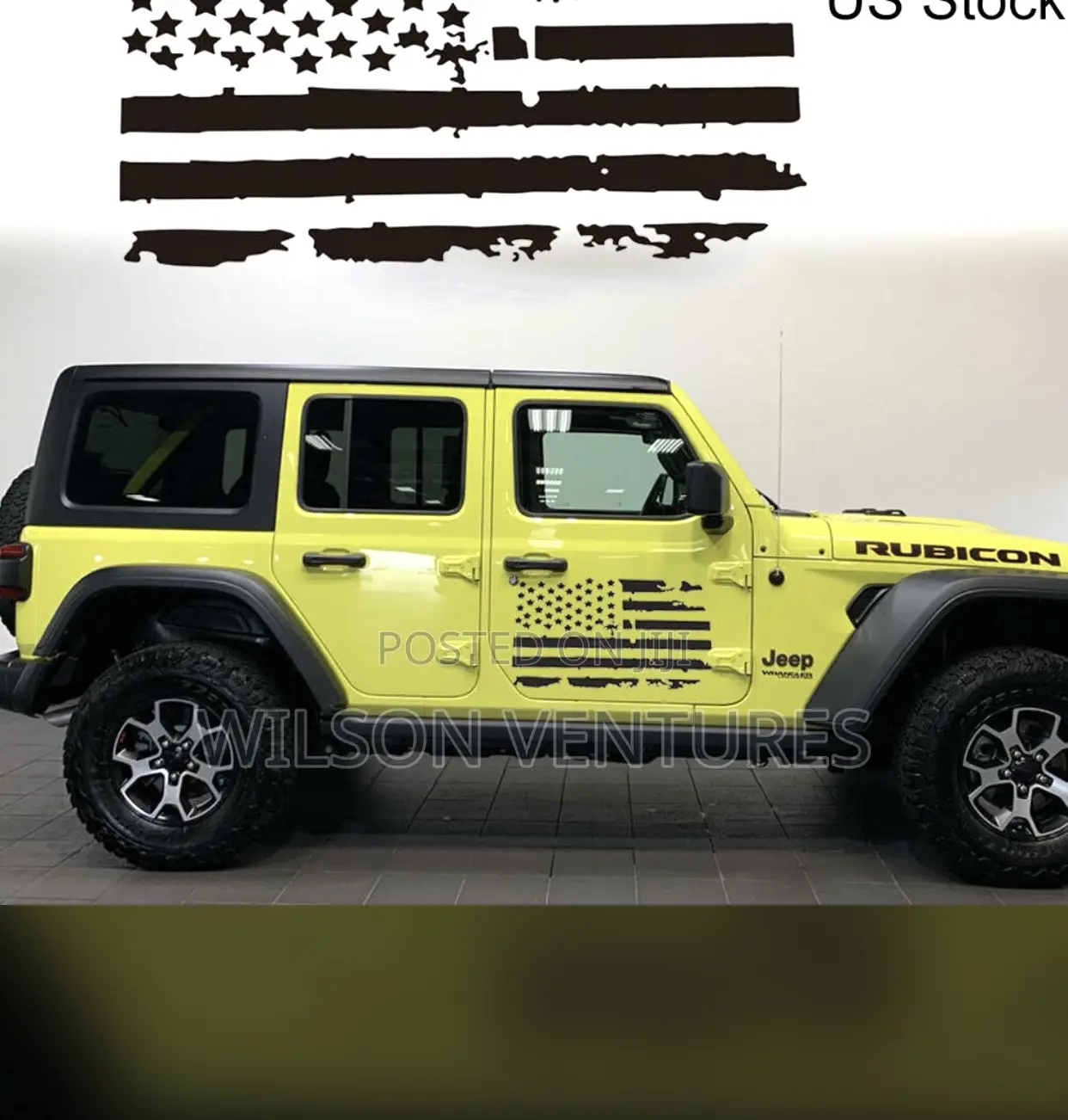 American Flag Sticker