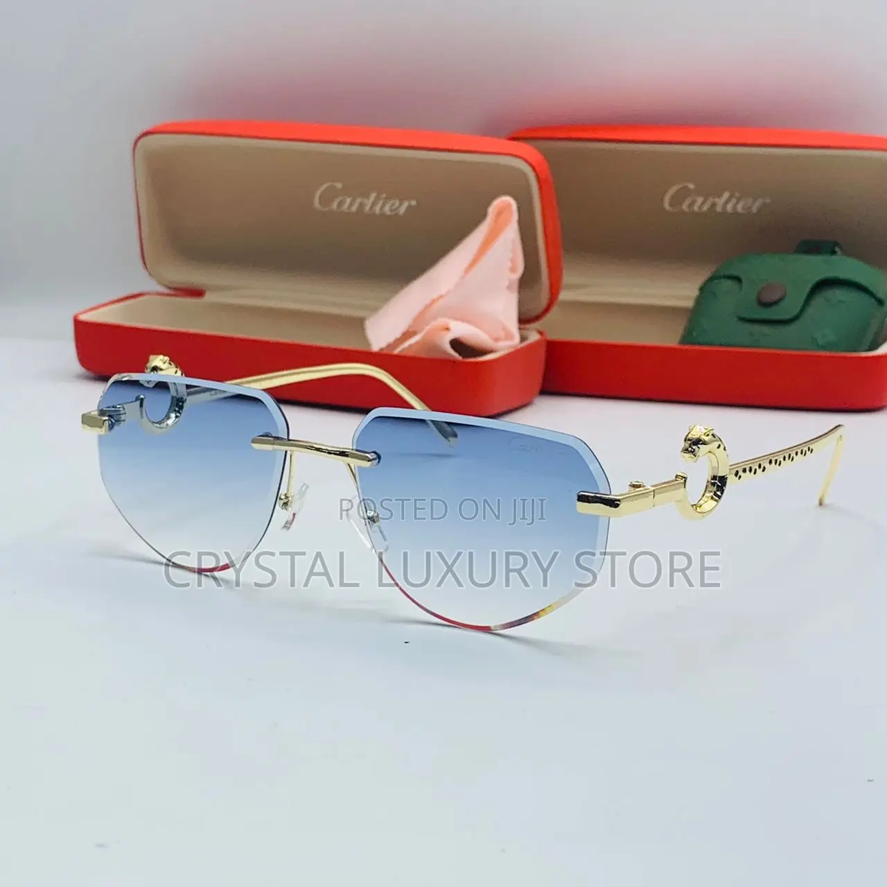 Cartier Quality Luxury Men Sunglasses