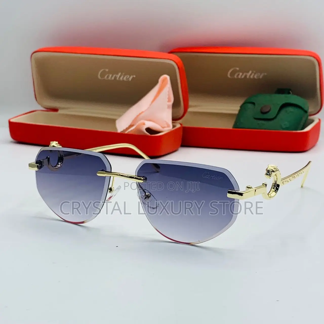 Cartier Quality Luxury Men Sunglasses