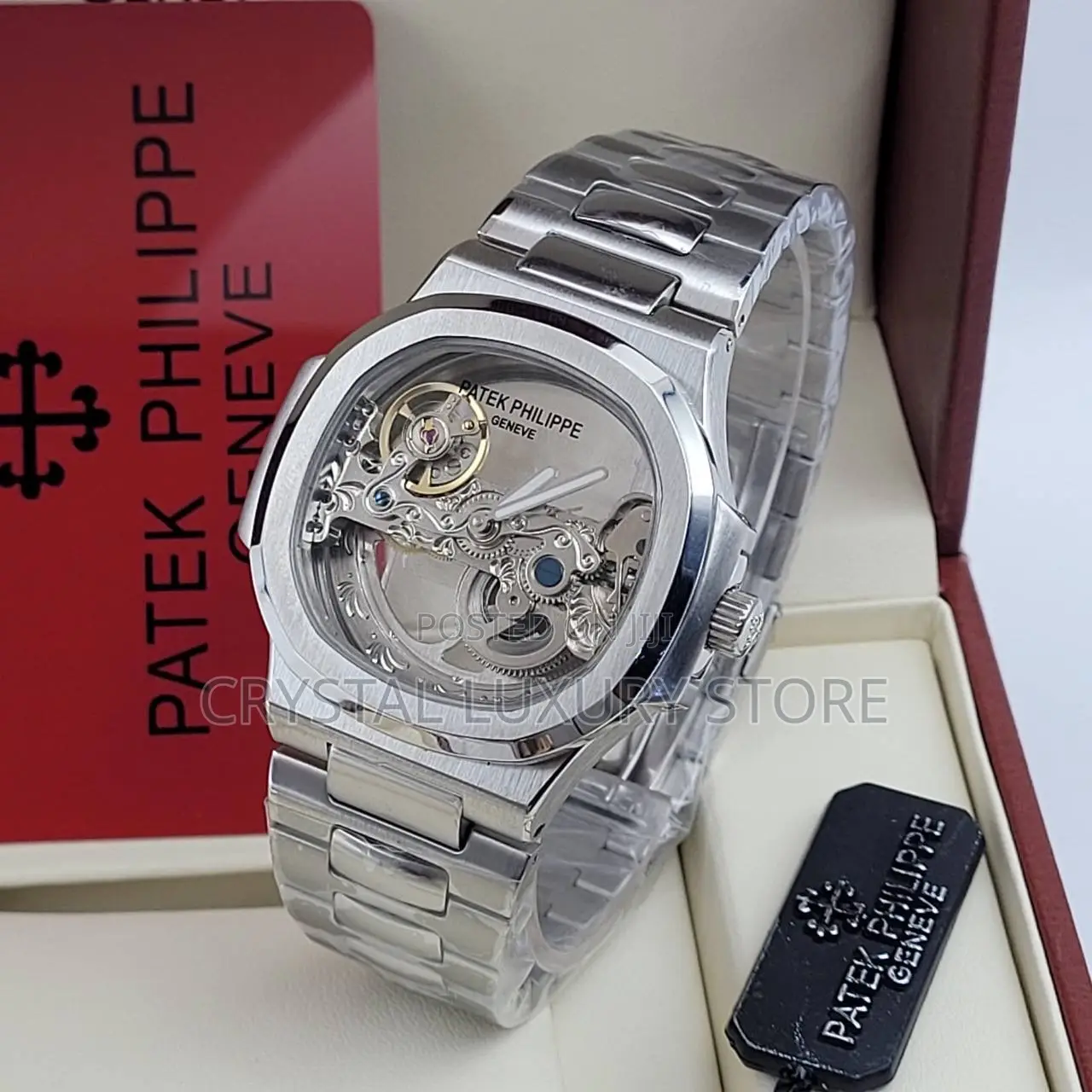 Patek Philippe Quality Luxury Men Chain Wristwatch